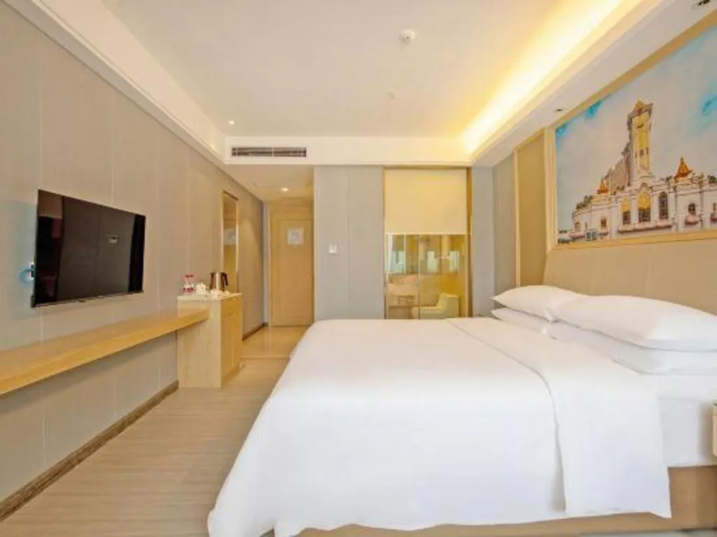 Bed in Vienna Hotel Zhuhai Huafashangdu Nanping Science Industrial Park