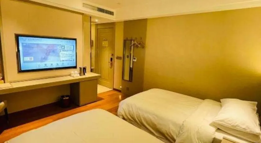 Bed in Vienna Hotel Beijing Changping Metro Station