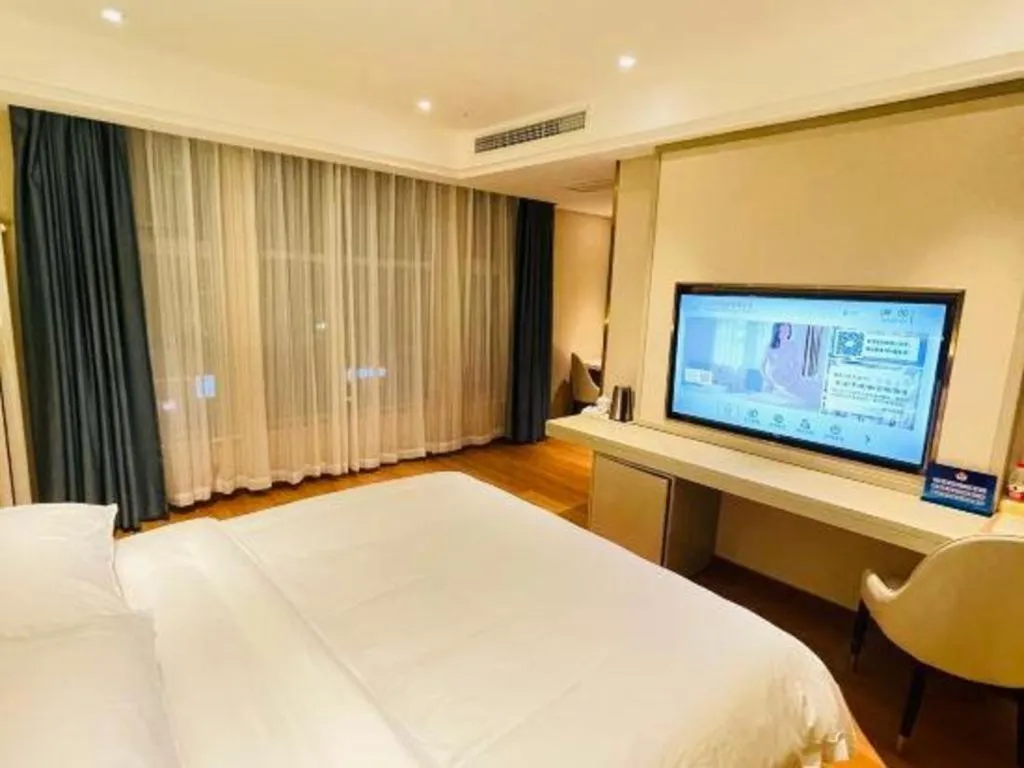 Bed in Vienna Hotel Beijing Changping Metro Station