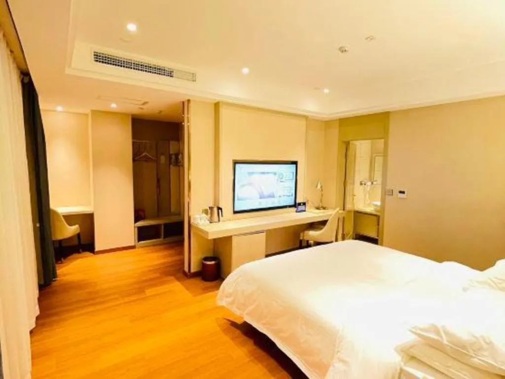 Bed in Vienna Hotel Beijing Changping Metro Station