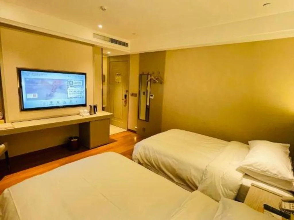 Bed in Vienna Hotel Beijing Changping Metro Station