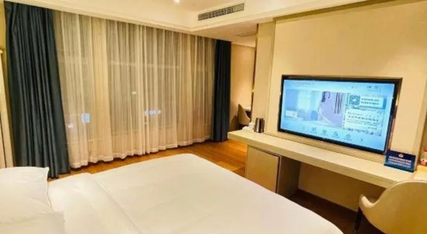 Bed in Vienna Hotel Beijing Changping Metro Station