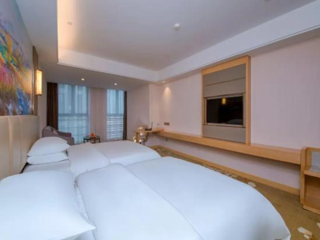 Bed in Vienna Hotel Wuhan Wenhua Avenue Jiangxia Keting Metro Station