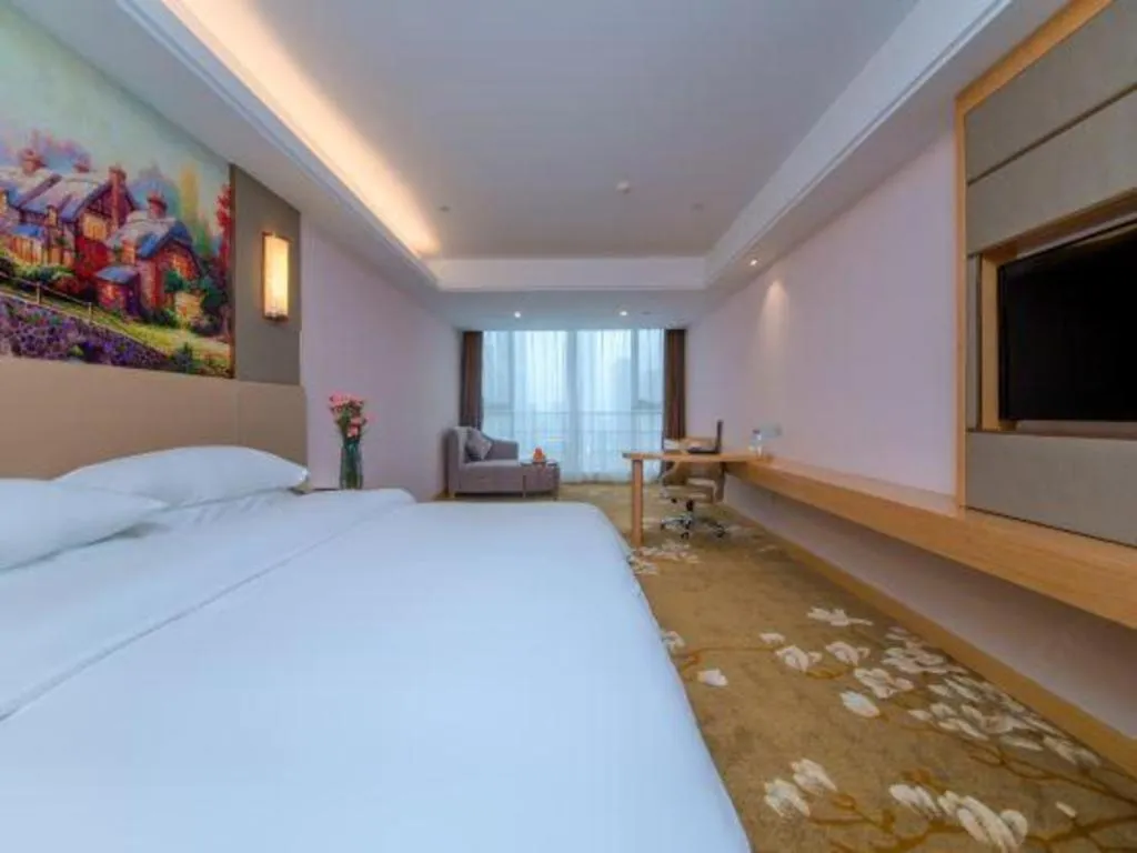 Bed in Vienna Hotel Wuhan Wenhua Avenue Jiangxia Keting Metro Station