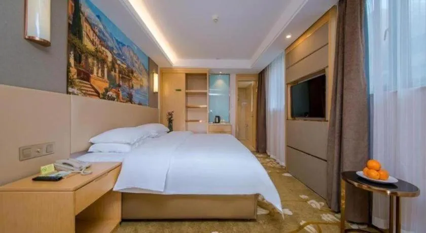 Bed in Vienna Hotel Wuhan Wenhua Avenue Jiangxia Keting Metro Station