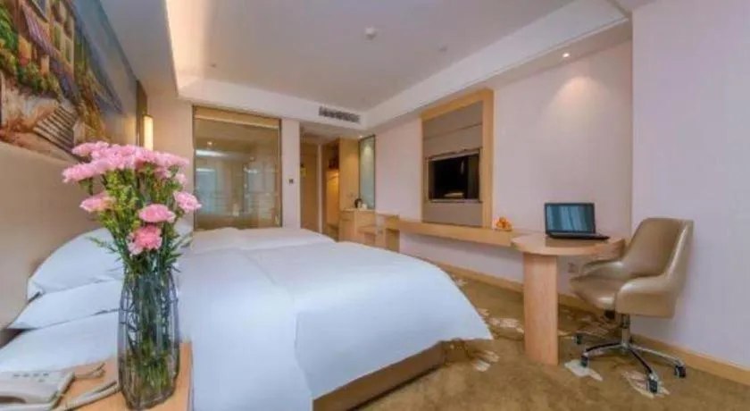 Bed in Vienna Hotel Wuhan Wenhua Avenue Jiangxia Keting Metro Station