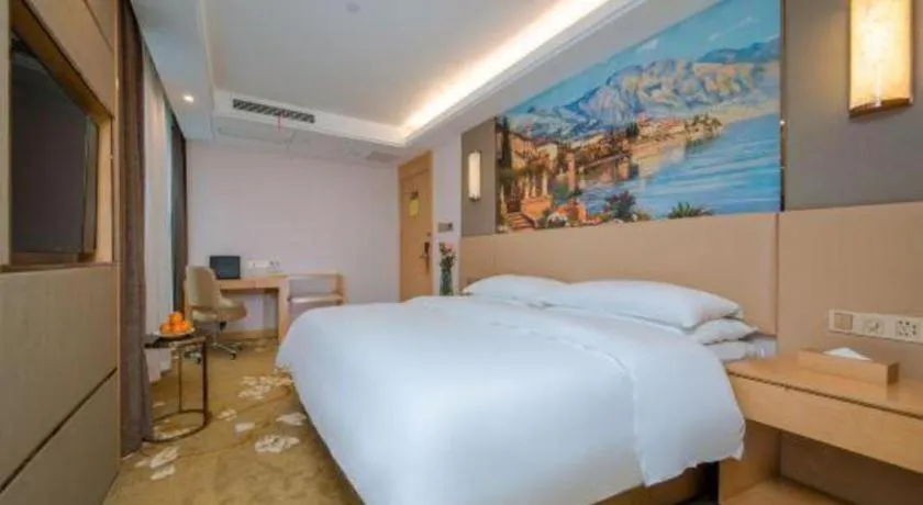 Bed in Vienna Hotel Wuhan Wenhua Avenue Jiangxia Keting Metro Station