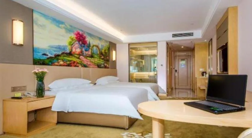 Bed in Vienna Hotel Wuhan Wenhua Avenue Jiangxia Keting Metro Station