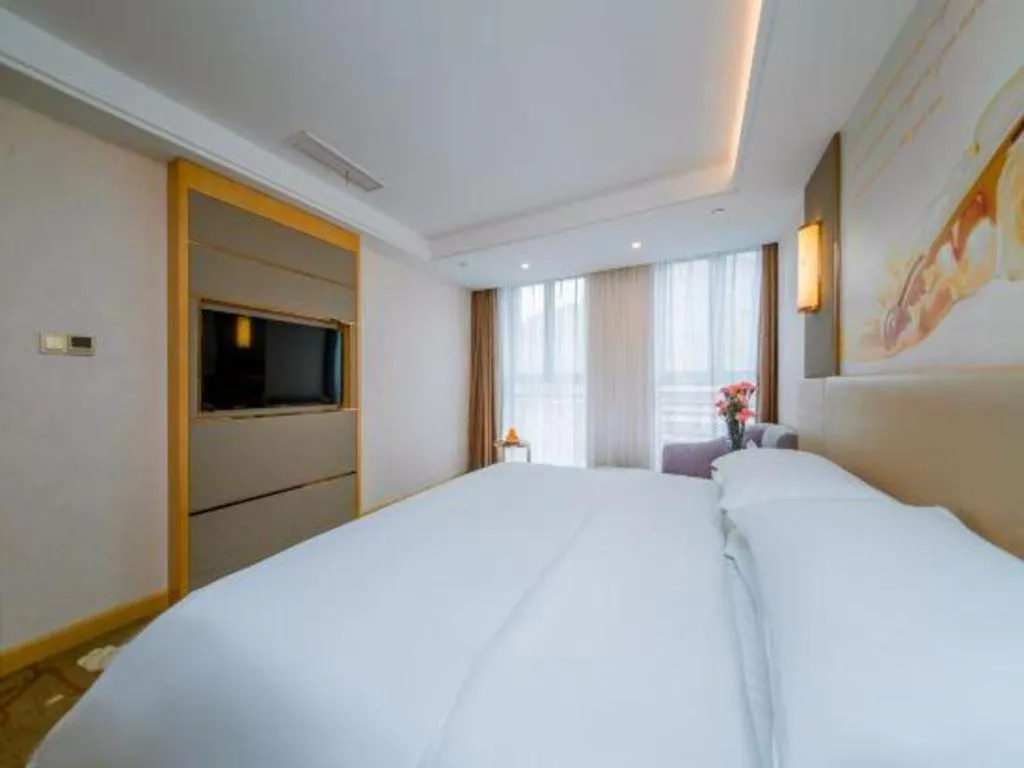 Bed in Vienna Hotel Wuhan Wenhua Avenue Jiangxia Keting Metro Station