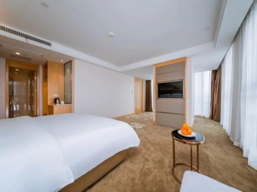 Bed in Vienna Hotel Wuhan Wenhua Avenue Jiangxia Keting Metro Station