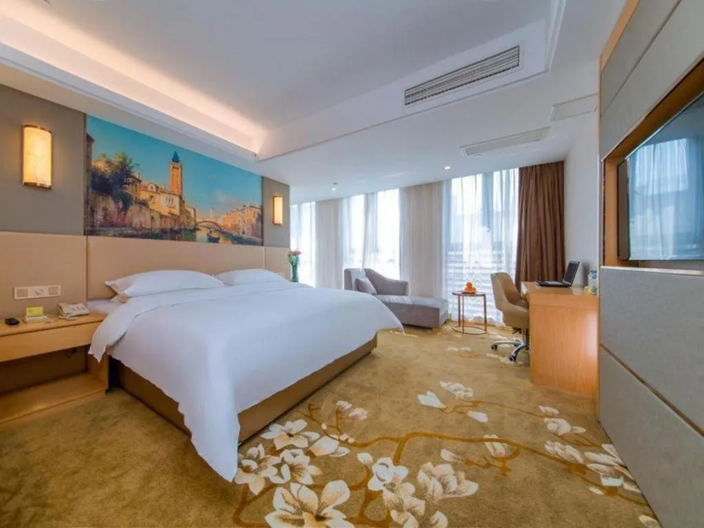 Bed in Vienna Hotel Wuhan Wenhua Avenue Jiangxia Keting Metro Station