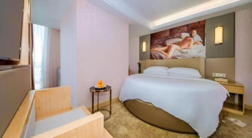 Bed in Vienna Hotel Wuhan Wenhua Avenue Jiangxia Keting Metro Station