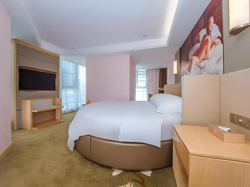 Bed in Vienna Hotel Wuhan Wenhua Avenue Jiangxia Keting Metro Station
