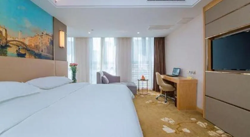 Bed in Vienna Hotel Wuhan Wenhua Avenue Jiangxia Keting Metro Station