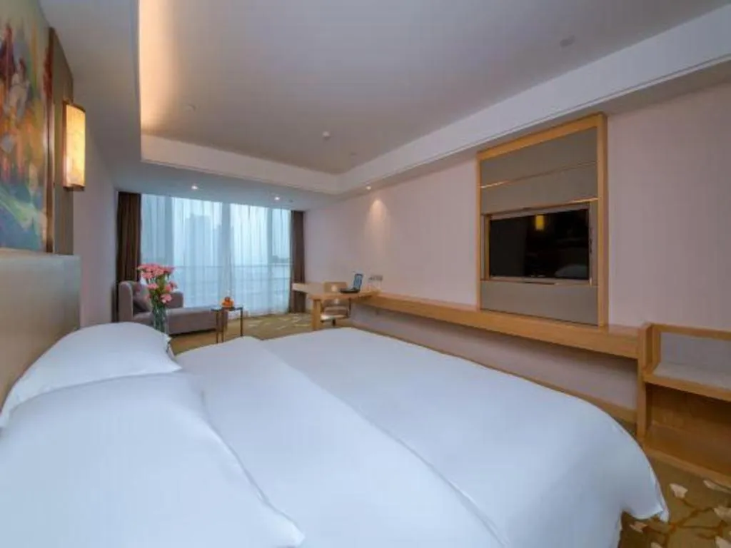 Bed in Vienna Hotel Wuhan Wenhua Avenue Jiangxia Keting Metro Station