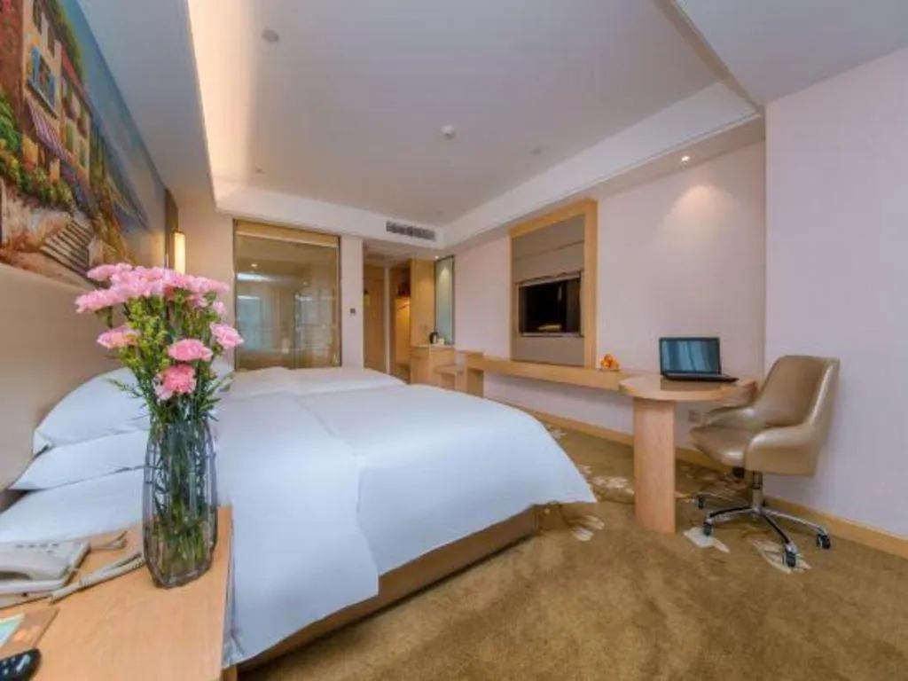 Bed in Vienna Hotel Wuhan Wenhua Avenue Jiangxia Keting Metro Station