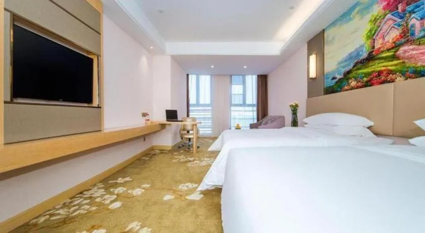 Bed in Vienna Hotel Wuhan Wenhua Avenue Jiangxia Keting Metro Station