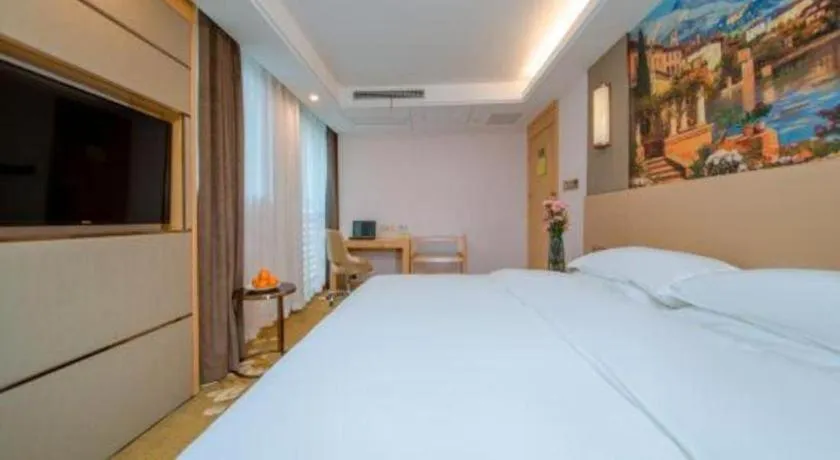 Bed in Vienna Hotel Wuhan Wenhua Avenue Jiangxia Keting Metro Station