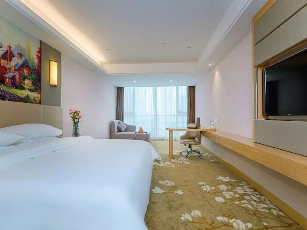 Bed in Vienna Hotel Wuhan Wenhua Avenue Jiangxia Keting Metro Station