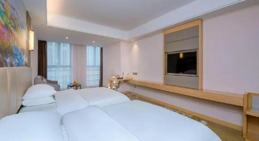 Bed in Vienna Hotel Wuhan Wenhua Avenue Jiangxia Keting Metro Station