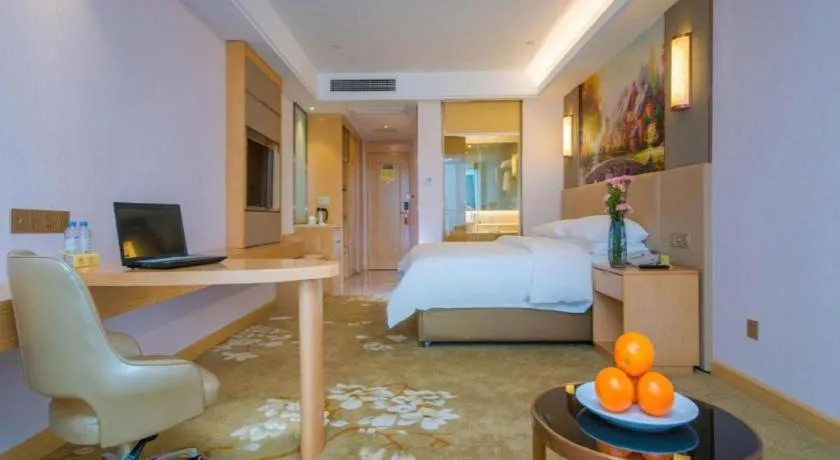 Bed in Vienna Hotel Wuhan Wenhua Avenue Jiangxia Keting Metro Station