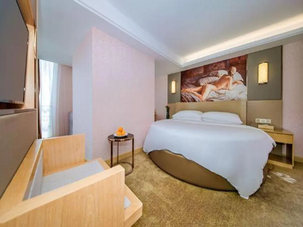 Bed in Vienna Hotel Wuhan Wenhua Avenue Jiangxia Keting Metro Station
