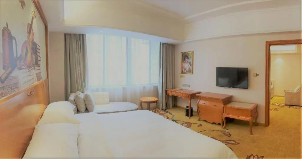 Bed in Vienna Hotel Anhui Bengbu Guzhen Railway Station