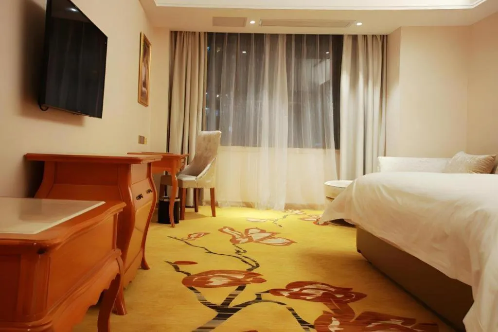 Bed in Vienna Hotel Anhui Bengbu Guzhen Railway Station