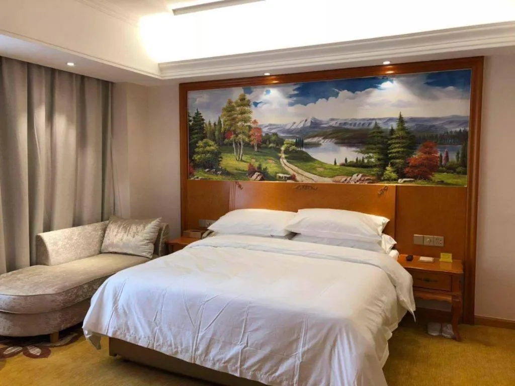 Bed in Vienna Hotel Anhui Bengbu Guzhen Railway Station