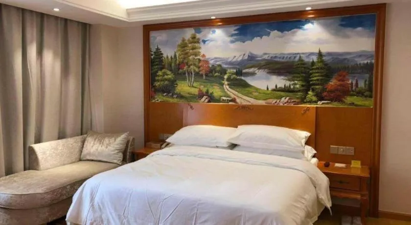 Bed in Vienna Hotel Anhui Bengbu Guzhen Railway Station