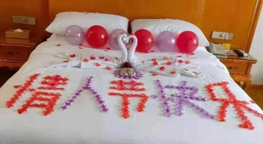 Bed in Vienna Hotel Anhui Bengbu Guzhen Railway Station