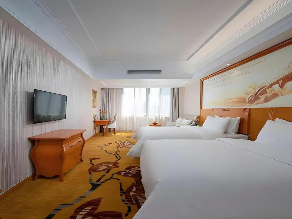 Bed in Vienna Hotel Anhui Bengbu Guzhen Railway Station