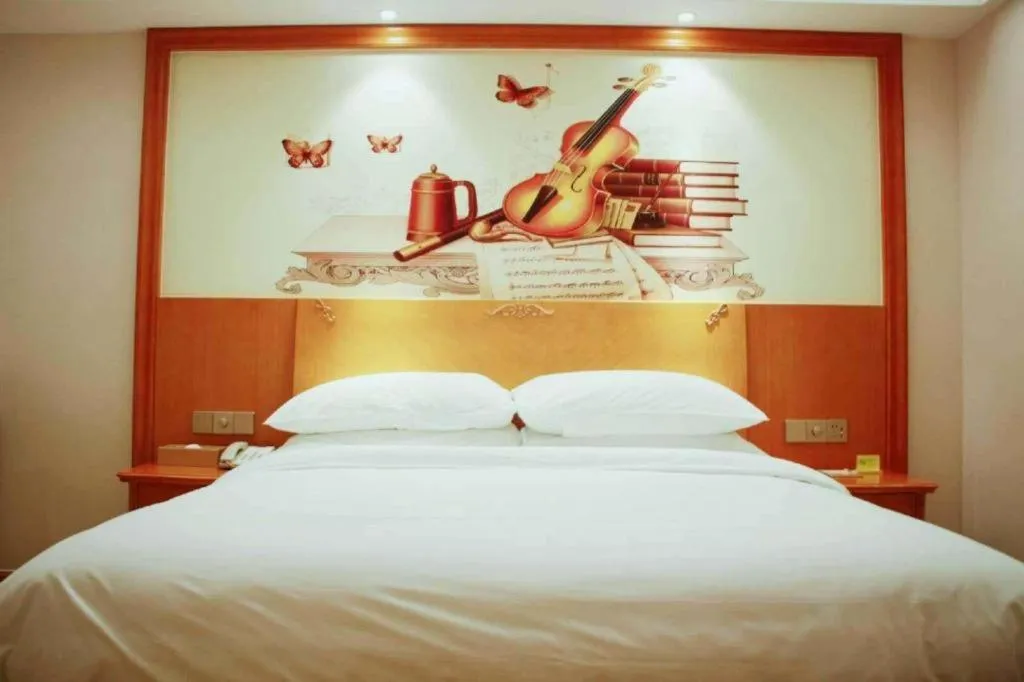 Bed in Vienna Hotel Anhui Bengbu Guzhen Railway Station