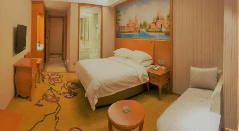 Bed in Vienna Hotel Anhui Bengbu Guzhen Railway Station