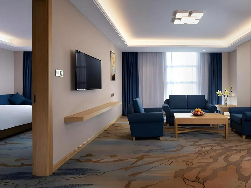 Bed in Vienna Hotel Guangdong Foshan Yihuanlishui