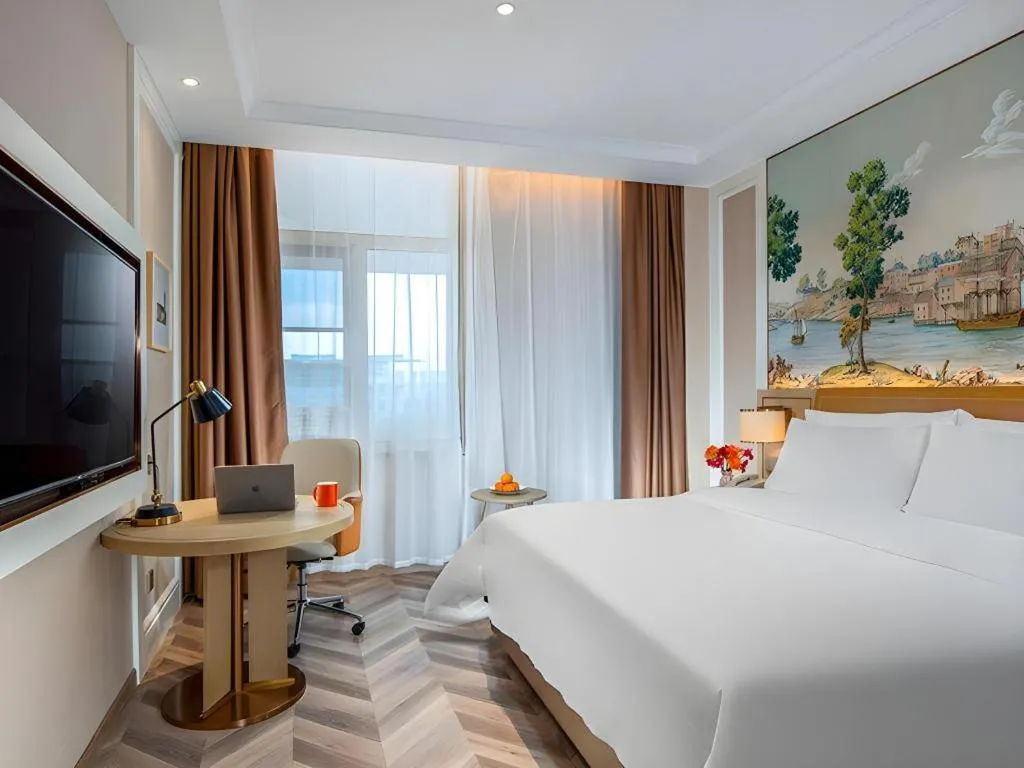 Bed in Vienna Hotel Beijing Changping Science and Technology Park