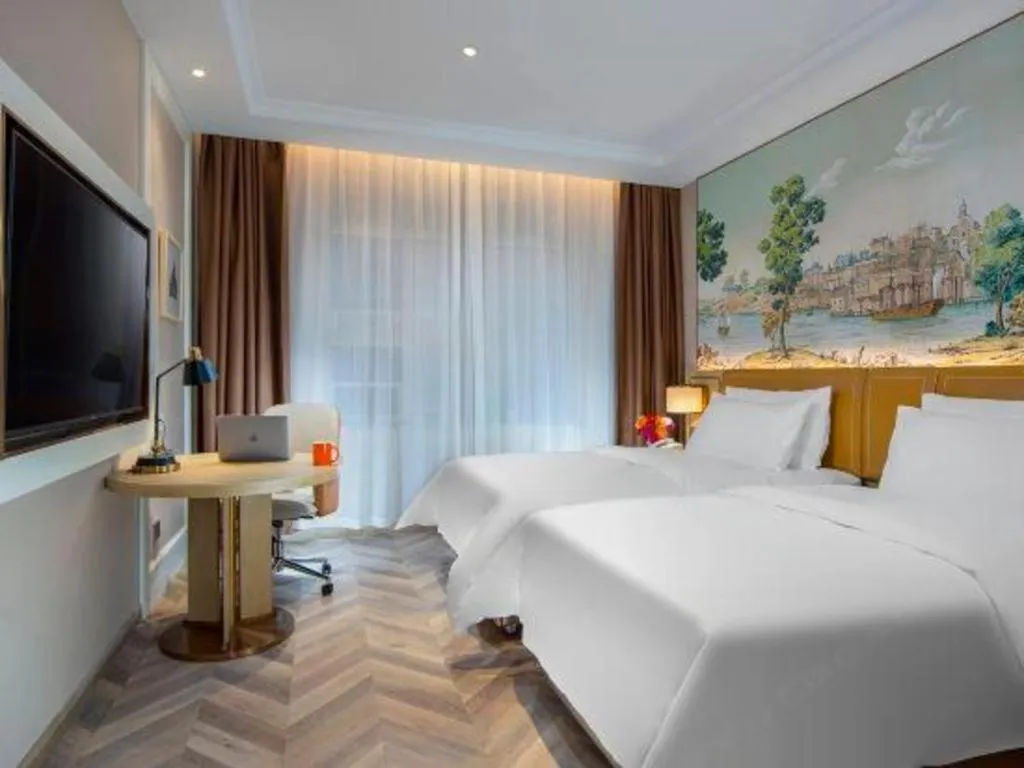 Bed in Vienna Hotel Beijing Changping Science and Technology Park