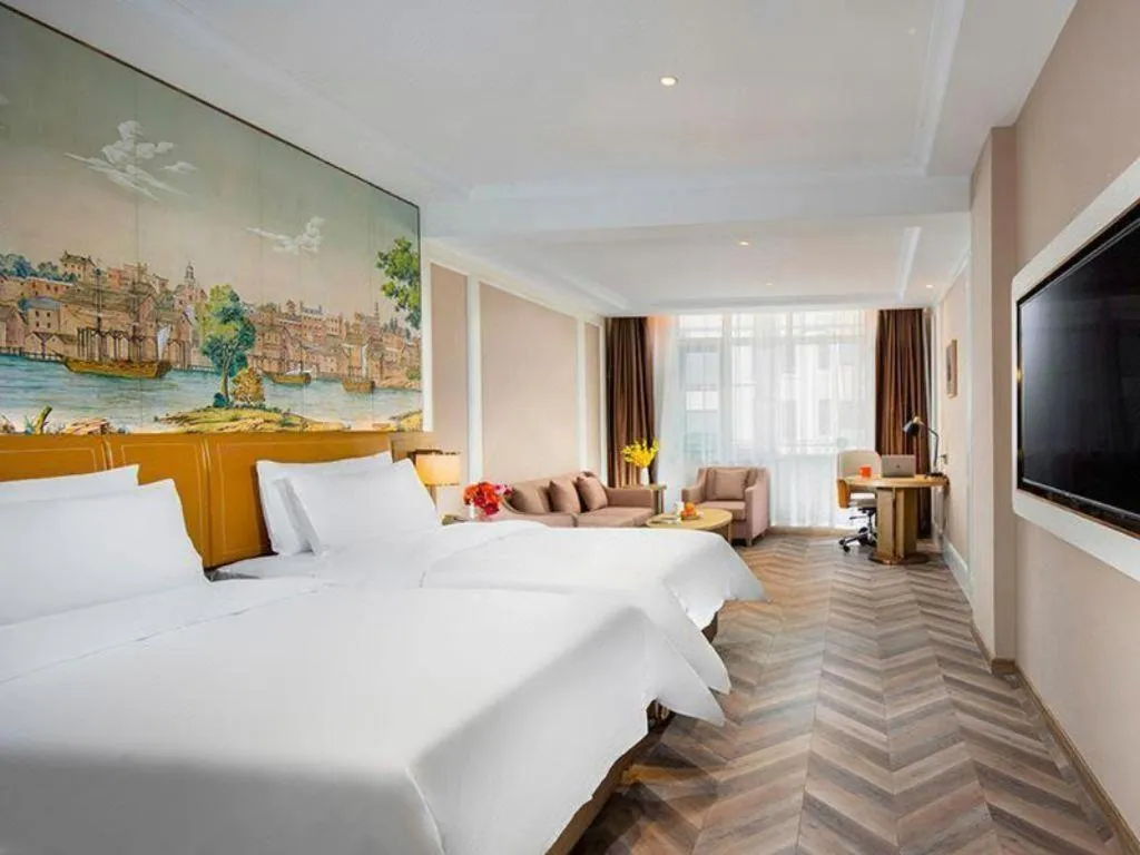 Bed in Vienna Hotel Beijing Changping Science and Technology Park