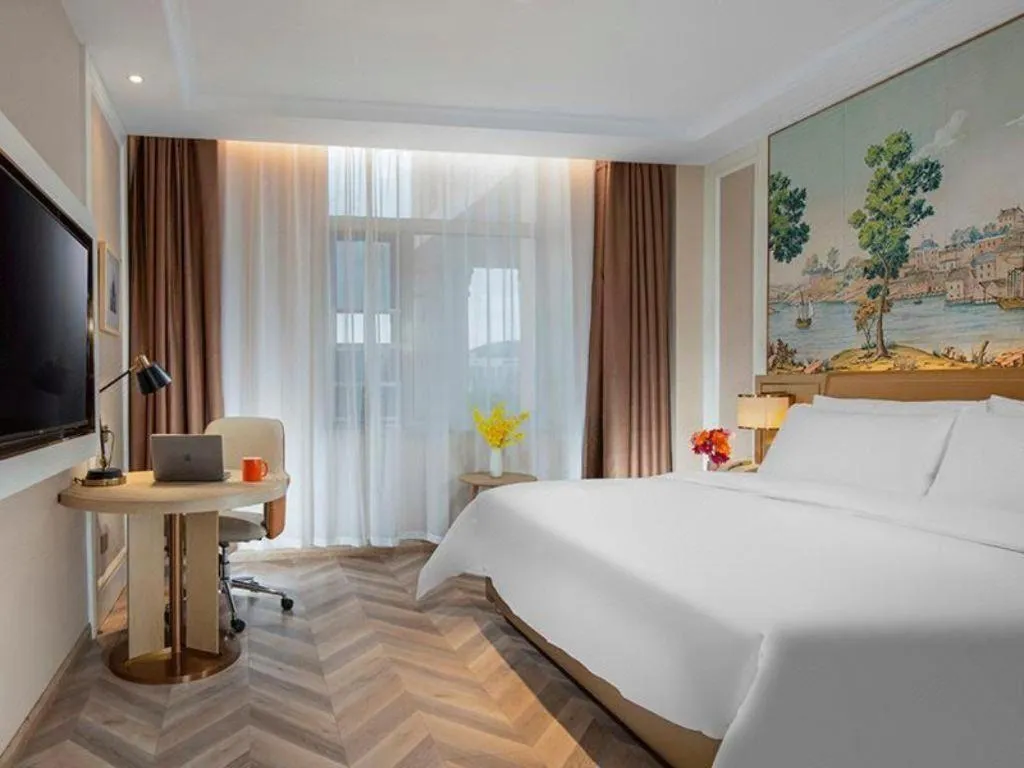 Bed in Vienna Hotel Beijing Changping Science and Technology Park