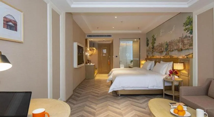 Bed in Vienna Hotel Beijing Changping Science and Technology Park