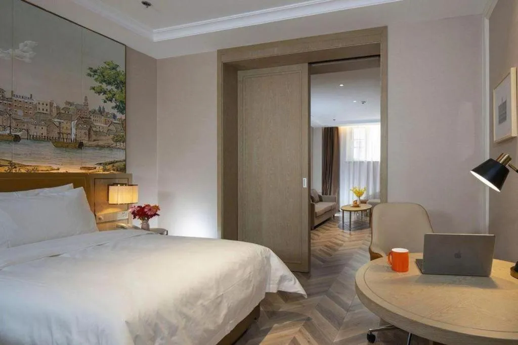 Bed in Vienna Hotel Beijing Changping Science and Technology Park