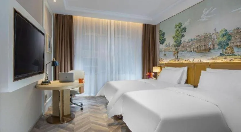 Bed in Vienna Hotel Beijing Changping Science and Technology Park