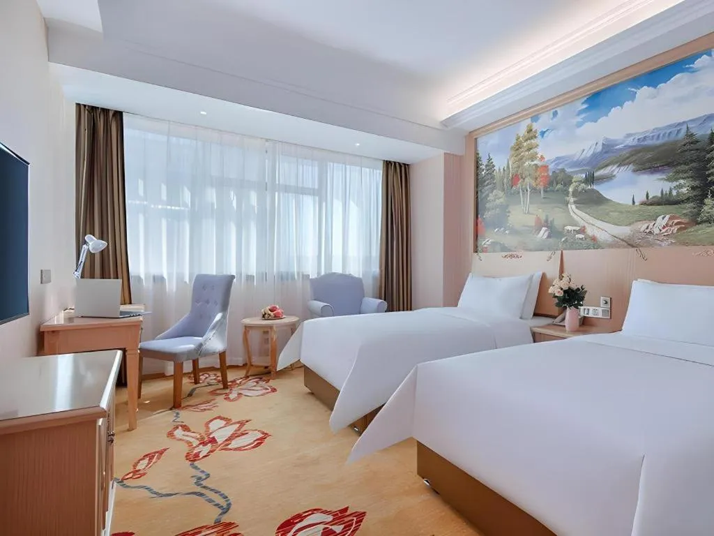 Bed in Vienna Hotel Shandong Zaozhuang Qingtan Road