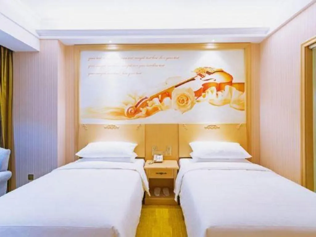 Bed in Vienna Hotel Shandong Zaozhuang Qingtan Road