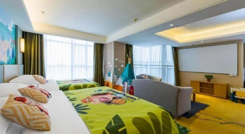 Bed in Vienna Hotel Shandong Qingzhou Ancient City