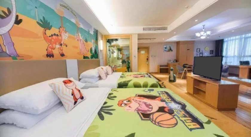 Bed in Vienna Hotel Shandong Qingzhou Ancient City