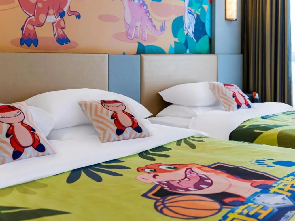 Bed in Vienna Hotel Shandong Qingzhou Ancient City