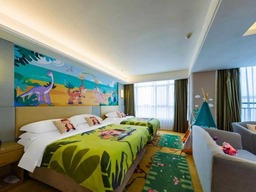 Bed in Vienna Hotel Shandong Qingzhou Ancient City