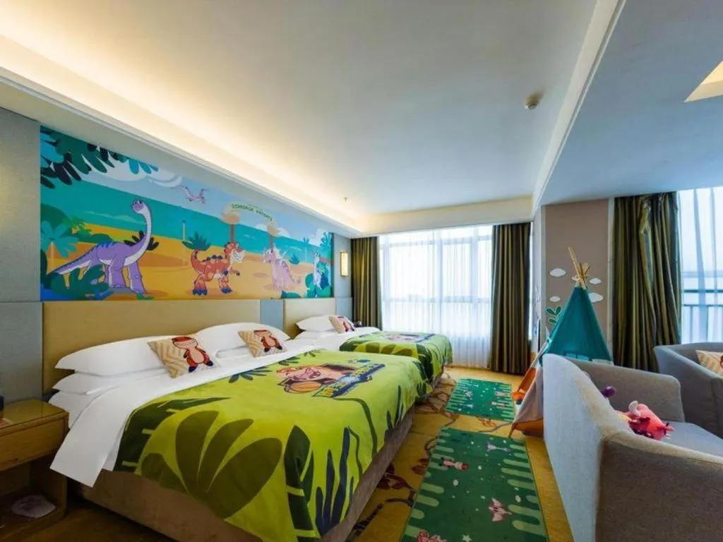 Bed in Vienna Hotel Shandong Qingzhou Ancient City