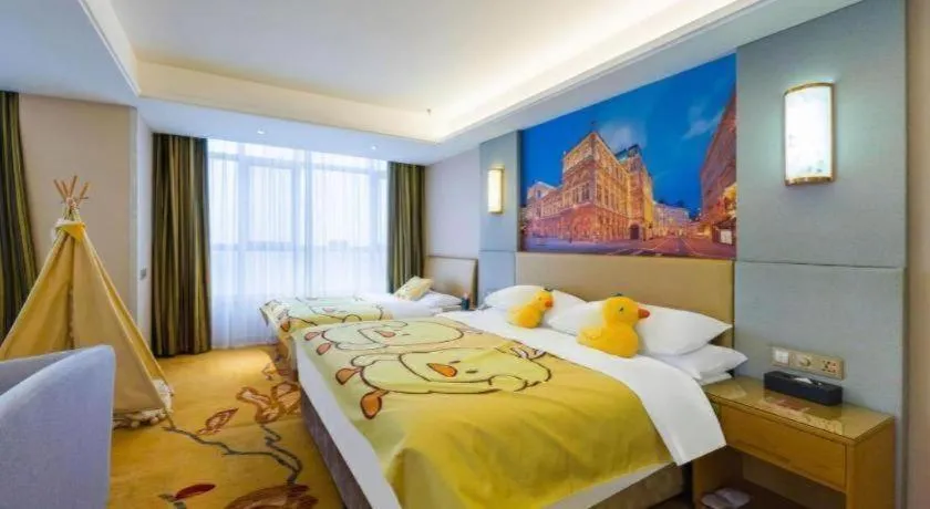 Bed in Vienna Hotel Shandong Qingzhou Ancient City